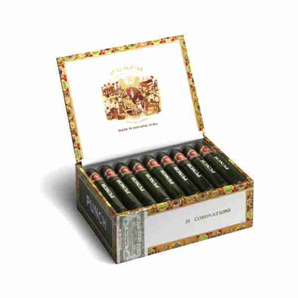 潘趣 皇冠 铝管 42&times;152mm (25支/盒)<BR>PUNCH CORONATIONS<!--科罗纳 高冠 冠 高郎拿 高朗拿 管装 管-->