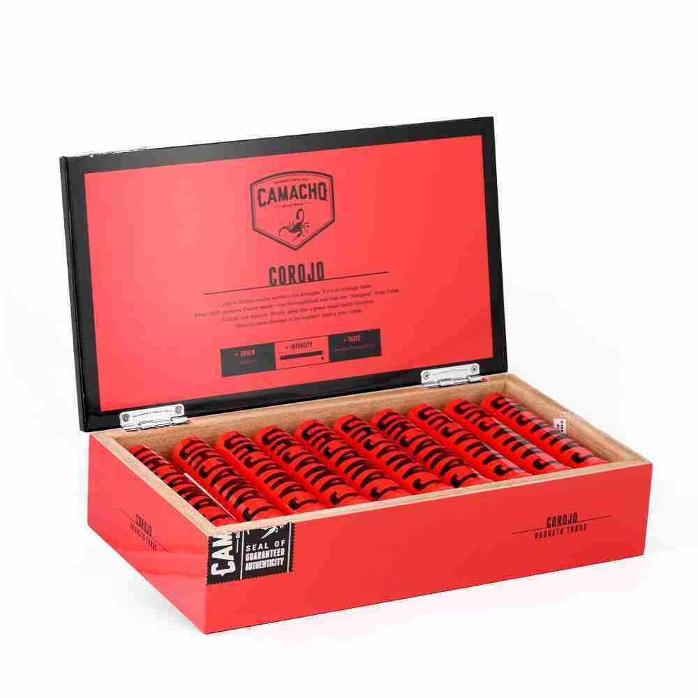 卡马乔 科罗霍 罗伯图 铝管 50&times;127mm (20支/盒)<BR>CAMACHO COROJO ROBUSTO TUBOS<!--粗支 胖子 高罗 高胖 罗拔图 罗布图 管装 管-->