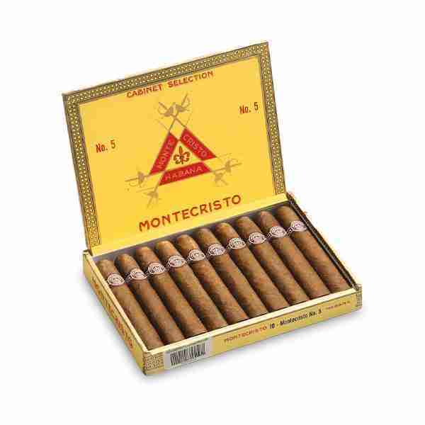 蒙特 5号 40&times;102mm (10支/盒)<BR>MONTECRISTO NO.5<!---->