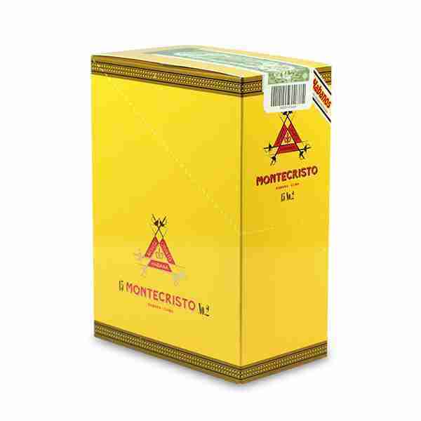 蒙特 2号 鱼雷 纸盒 52&times;156mm (3支/盒)<BR>MONTECRISTO NO.2<!--双尖 鱼 托佩多-->