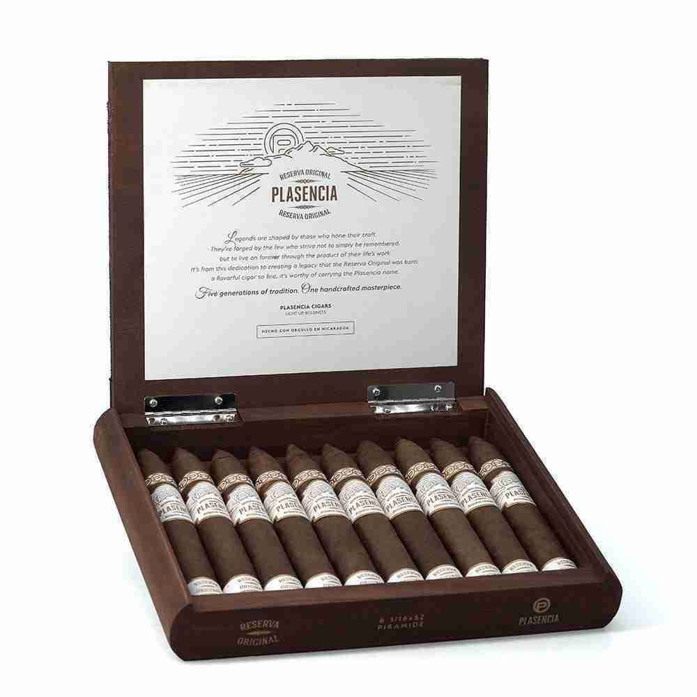 帕拉森 经典珍藏系列 金字塔 鱼雷 52&times;157mm (10支/盒)<BR>PLASENCIA RESERVA ORIGINAL PIRAMIDE<!--塔型 高塔 双尖 鱼 托佩多-->