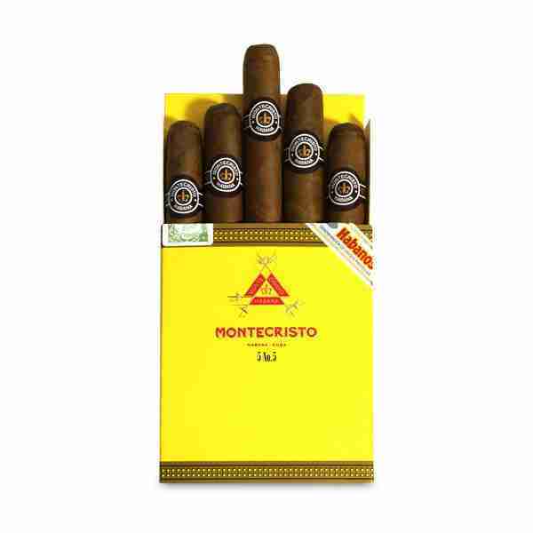 蒙特 5号 纸盒 40&times;102mm (25支/盒)<BR>MONTECRISTO NO.5 C/P<!---->
