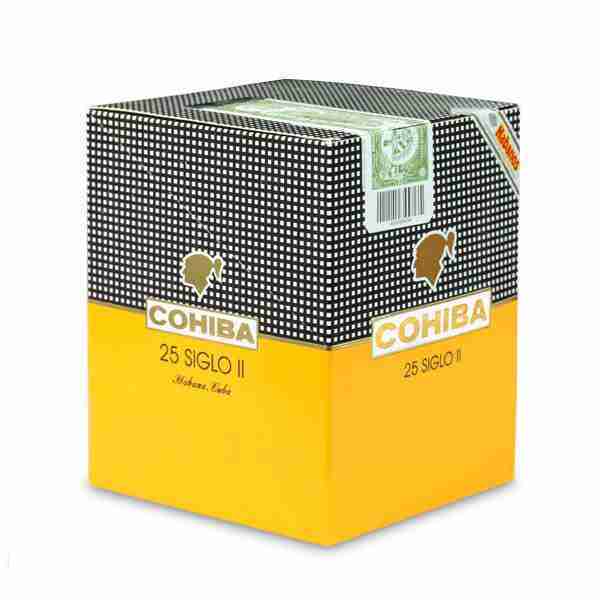 高希霸 世纪2号 纸盒 42&times;129mm (25支/盒)<BR>COHIBA SIGLO II C/P<!--卡纸盒-->