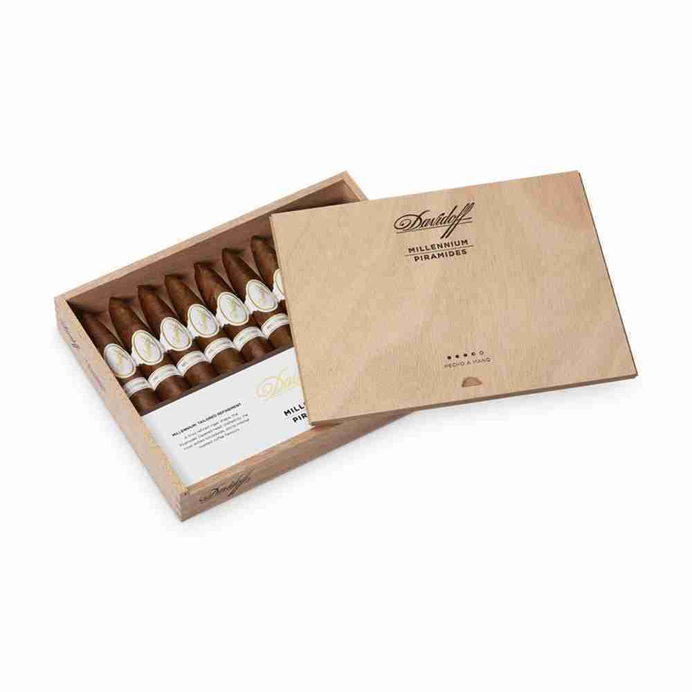 大卫杜夫 千年 鱼雷 52&times;156mm (10支/盒)<BR>DAVIDOFF MILLENNIUM PIRAMIDES<!--双尖 鱼 托佩多-->