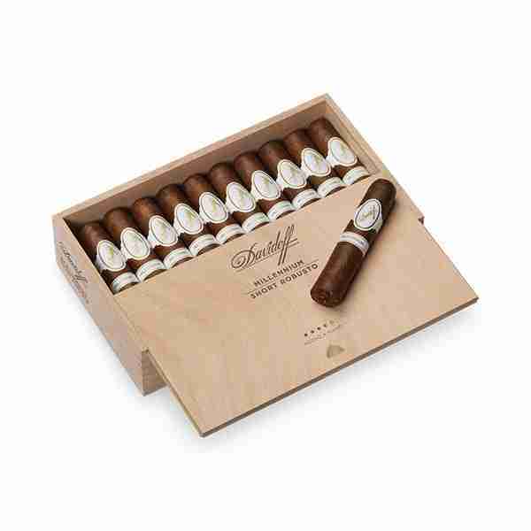 大卫杜夫 千禧短 罗伯图 52&times;108mm (20支/盒)<BR>DAVIDOFF MILLENNIUM SHORT ROBUSTO<!--罗拔图 罗布图 胖子 高罗 高胖-->