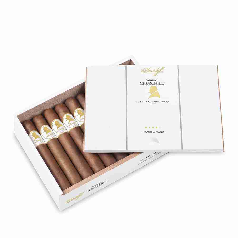 大卫杜夫 温斯顿&middot;丘吉尔 小皇冠 38&times;102mm (20支/盒)<BR>DAVIDOFF WINSTON CHURCHILL PETIT CORONA<!--科罗纳 高朗拿 高冠 冠 高郎拿-->