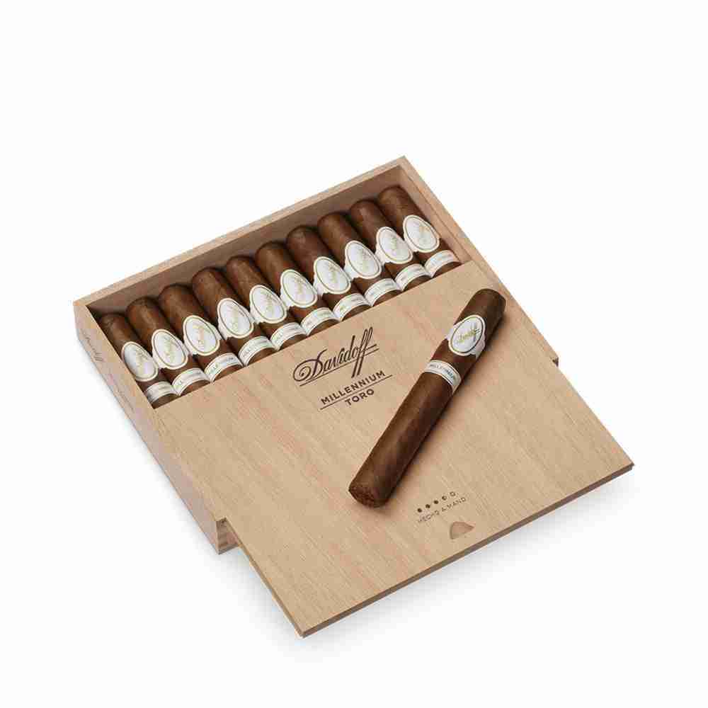 大卫杜夫 千禧 公牛 50&times;152mm (10支/盒)<BR>DAVIDOFF MILLENNIUM TORO<!--托 牛 托罗-->
