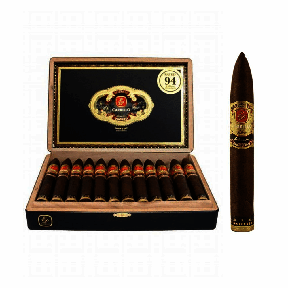 E.P. 卡里洛 奥斯库罗 特选 皇家金字塔 52&times;153mm (20支/盒)<BR>E.P. CARRILLO SELECCION OSCURO PIRAMIDES ROYAL TORPEDO<!--深褐色 塔型 高塔 鱼雷 双尖 鱼 托佩多-->