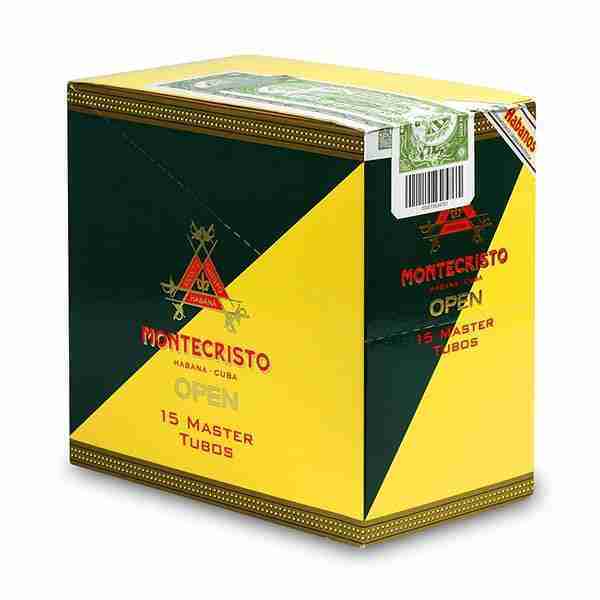 蒙特 公开赛系列 大师 铝管 50&times;124mm (3支/盒)<BR>MONTECRISTO OPEN MASTER A/T<!--管装 管-->