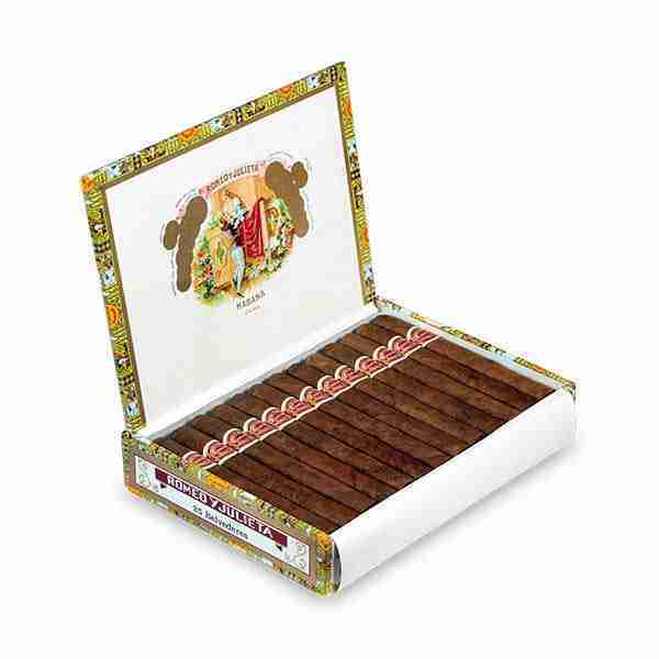 罗密欧 贝伟达 39&times;125mm (25支/盒)<BR>ROMEO y JULIETA BELVEDERES<!---->