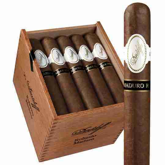 大卫杜夫 马杜罗 罗伯图 限量版 木盒 50&times;127mm (20支/盒)<BR>DAVIDOFF MADURO ROBUSTO<!--深色 深包衣 粗支 胖子 高罗 高胖 罗拔图 罗布图-->