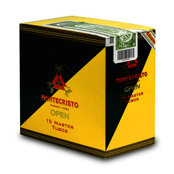 蒙特 公开赛系列 大师 铝管 50&times;124mm (15支/盒)<BR>MONTECRISTO OPEN MASTER A/T<!--管装 管-->