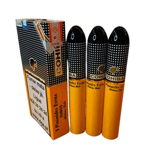 高希霸 特级金字塔 铝管 54&times;160mm (3支/盒)<BR>COHIBA PIRAMIDES EXTRA A/T<!--塔型 高塔 管装 管-->