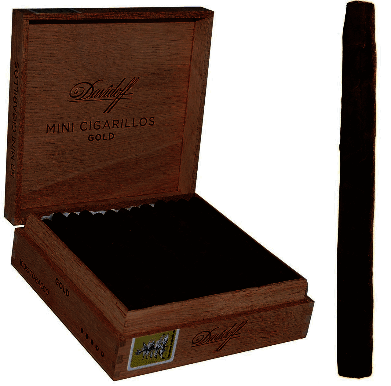 大卫杜夫 迷你金装 20&times;88mm (50支/盒)<BR>DAVIDOFF MINI<!--迷你 小支-->