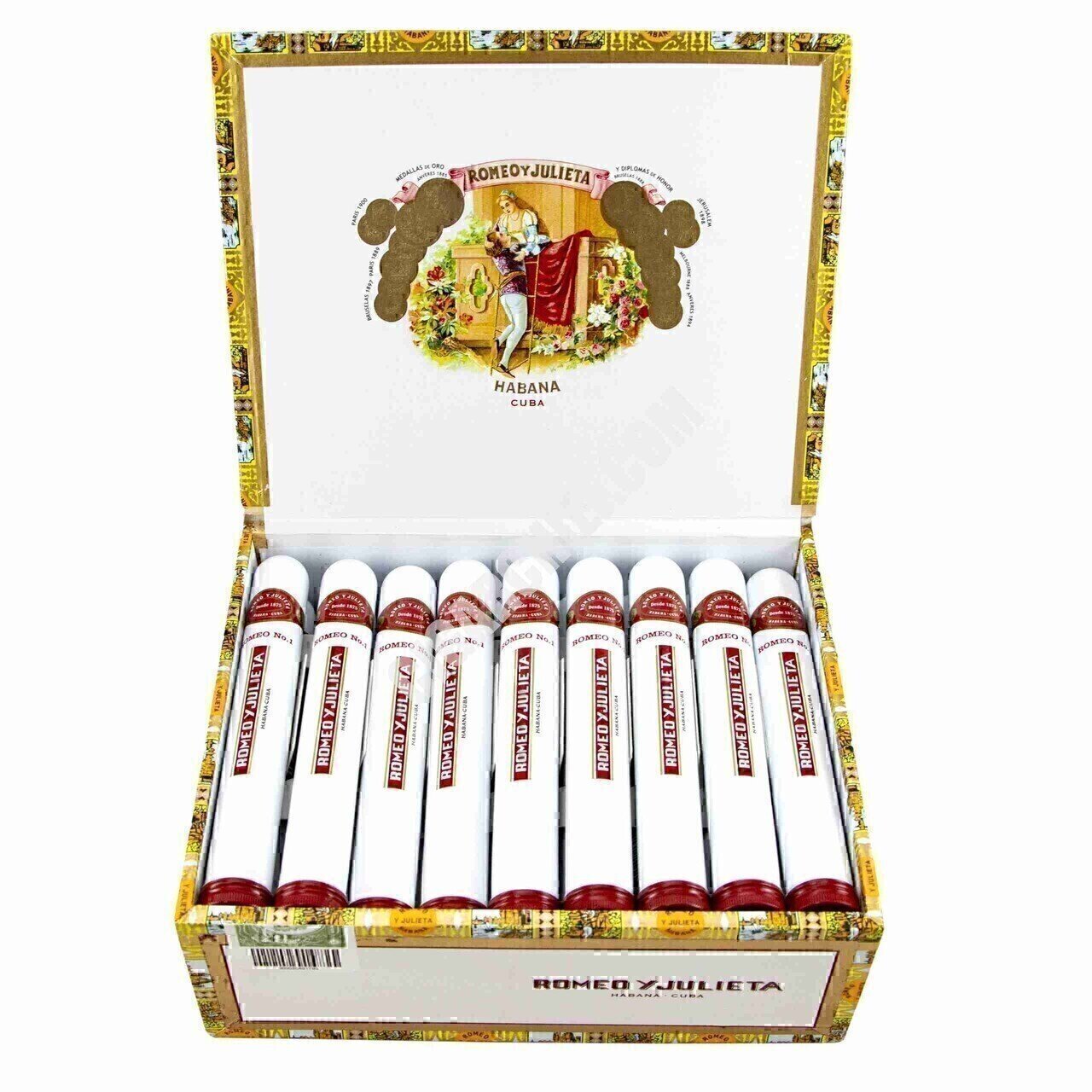罗密欧  1号铝管 40&times;140mm (15支/盒) <BR>ROMEO y JULIETA ROMEO NO.1 AT<!---->