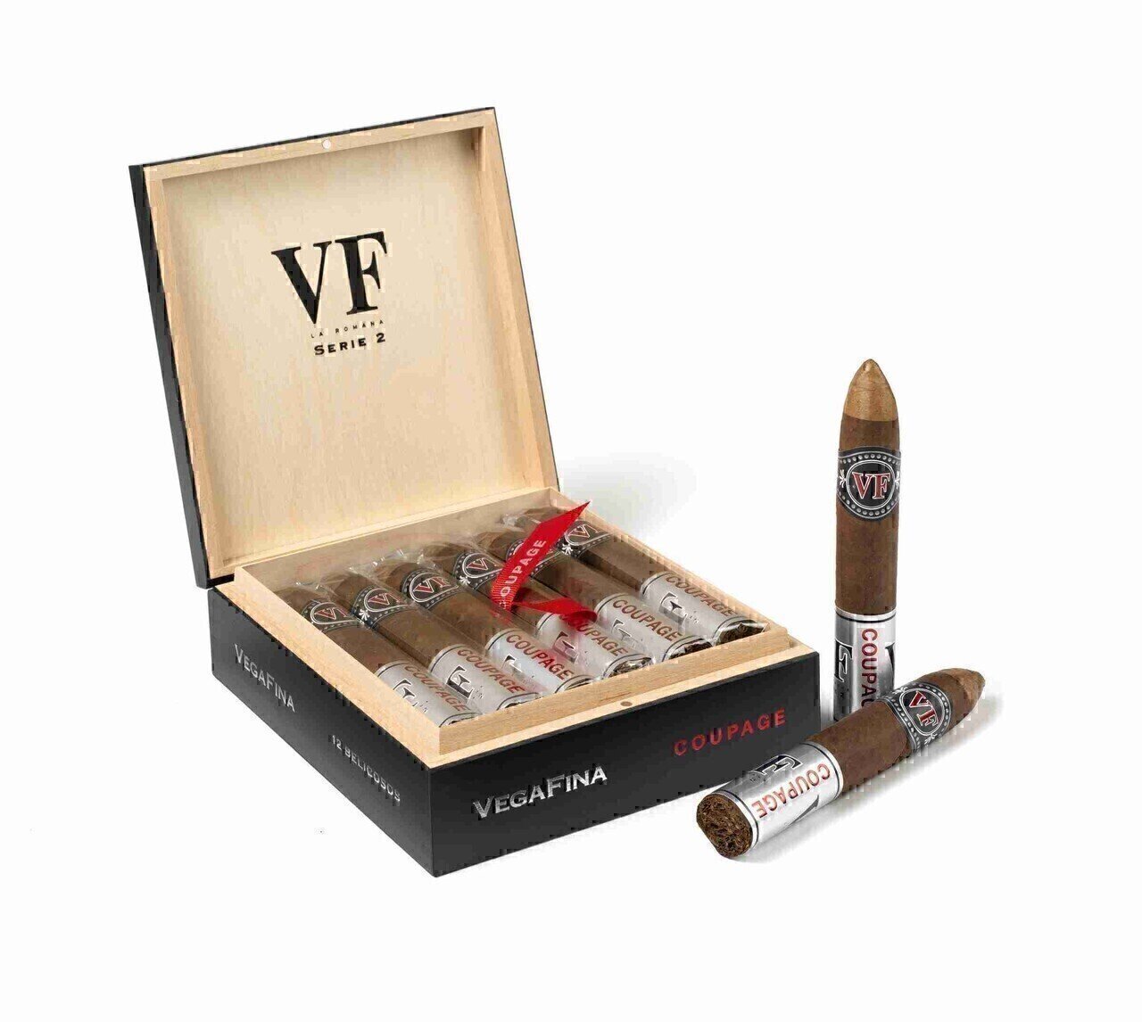 唯佳 堡垒2 彪丽高 2024 年限量版 52&times;140mm (12支/盒) <BR>VEGAFINA FORTALEZA 2 COUPAGE<!---->