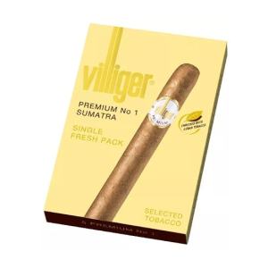 威力加 1号 苏门答腊 44&times;124mm (5支/盒)<BR>VILLIGER NO.1 SUMATRA<!--威利-->