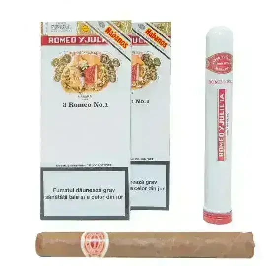 罗密欧  1号铝管 40&times;140mm (3支/盒) <BR>ROMEO y JULIETA ROMEO NO.1 AT<!---->