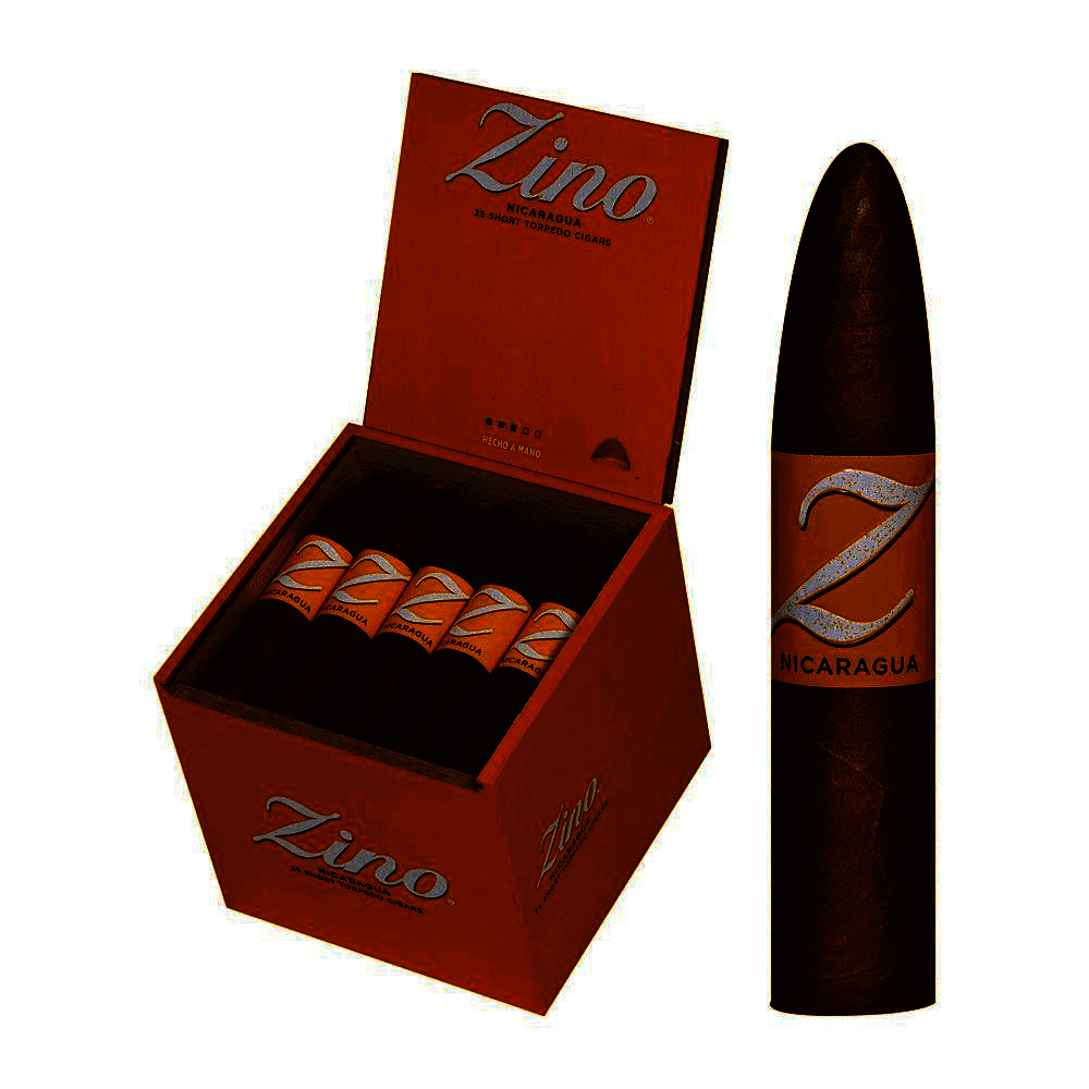 大卫杜夫 季诺 尼加拉瓜 短鱼雷 52&times;102mm (25支/盒)<BR>DAVIDOFF ZINO NICARAGUA SHORT TORPEDO<!--双尖 鱼 托佩多-->