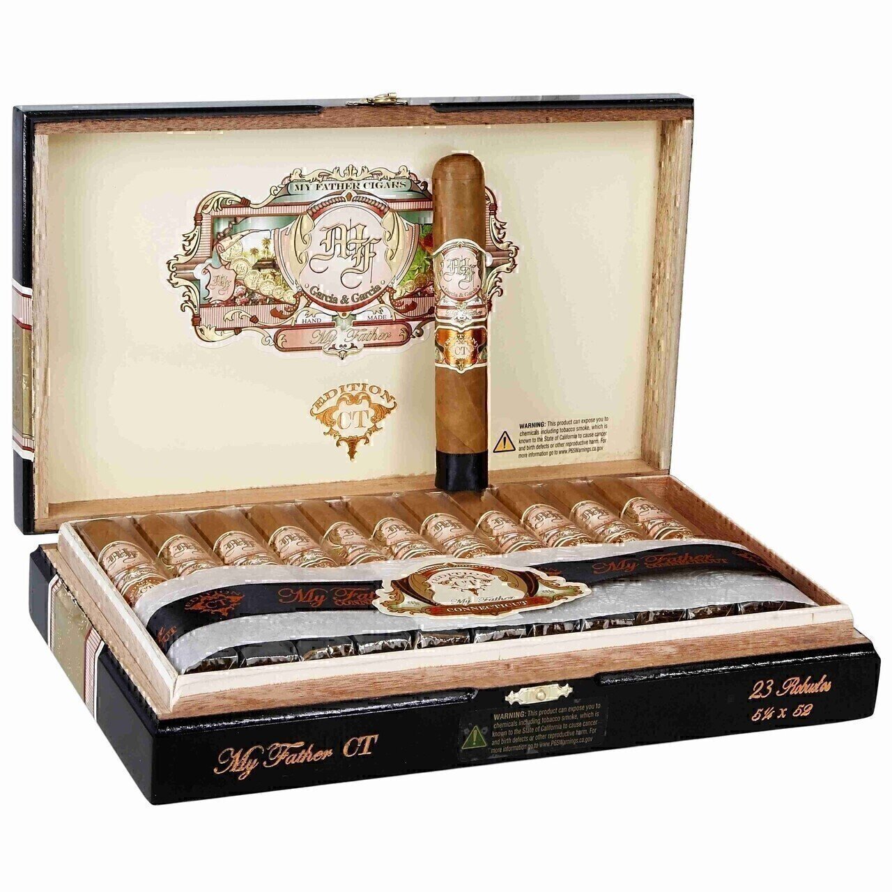 我的父亲 康涅狄格州 罗伯图 52&times;132mm (23支/盒)<BR>MY FATHER CONNECTICUT ROBUSTO<!--粗支 胖子 高罗 高胖 罗拔图 罗布图-->