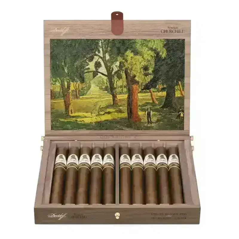 大卫杜夫 温斯顿丘吉尔 2025年限量版 48&times;178mm (10支/盒)<BR>DAVIDOFF WINSTON CHURCHILL 2025 LIMITED EDITION<!--邱吉尔 邱 长邱-->
