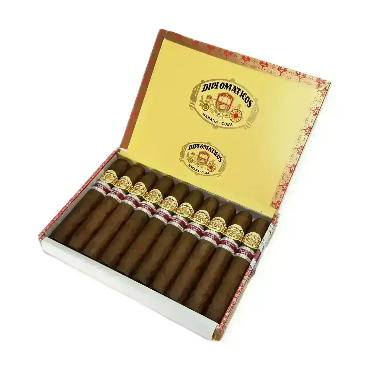 外交官 忠诚 古巴地限独立编号 50&times;152mm (10支/盒)<BR>DIPLOMATICOS LEAL CIGAR EX. CUBA 2021<!---->