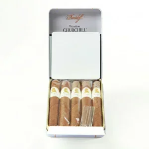大卫杜夫 温斯顿丘吉尔小宾丽 38&times;102mm (5支/盒)<BR>DAVIDOFF WINSTON CHURCHILL PETIT PANETELA<!--邱 长丘 邱吉尔 长邱-->