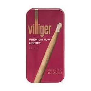 威力加 6号滤嘴樱桃味 23&times;96mm (10支/盒)<BR>VILLIGER NO.6 FILTER CHERRY<!---->