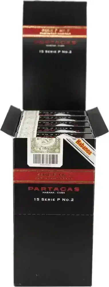 帕特加斯 P2 铝管 52&times;156mm (15支/盒)<BR>PARTAGAS SERIE P2 TUBOS<!--管装-->